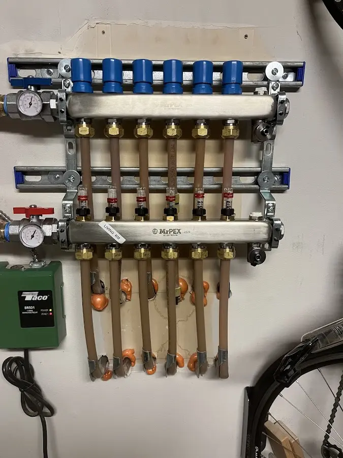 Plumber performing Gas Leak Detection at a residential property in Grafton